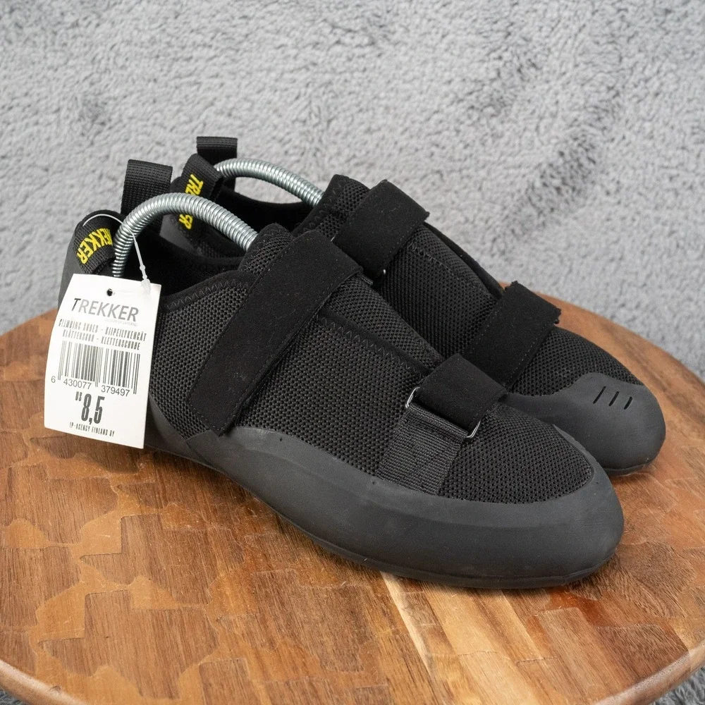 Trekker Core Rock Climbing Shoes Lightweight‎ Breathable Dual-Strap Sz 8.5